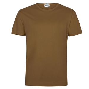 เสื้อยืด CVC 60 คอตตอน 40 โพลีเอสเตอร์ ทนทานสูง 180 GSM ผ้าสีไม่ตก งานปักแบบกำหนดเอง เสื้อทำงาน - Product Image 1