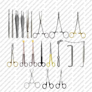 ชุดเครื่องมือผ่าตัดหน้าท้องแบบมืออาชีพ ชุดเครื่องมือดึงหน้าท้อง ชุดเครื่องมือศัลยกรรมพลาสติกแบบใช้พลังงานด้วยมือ - Product Image 1