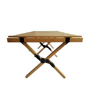 Tavolo da Pranzo Pieghevole Multifunzione in Legno Naturale per Uso Interno ed Esterno - Product Image 3