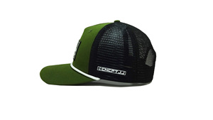 หมวกแก๊ปทรงทรัคเกอร์ 5 ชิ้น ผลิตในเวียดนาม พร้อมแผ่นยางปักแบบกำหนดเอง และตาข่ายระบายอากาศสำหรับสวมใส่กลางแจ้ง - Product Image 3