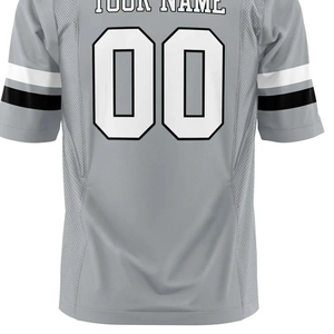 Maillot de football américain unisexe imprimé tendance, anti-plis, 100 % polyester, protection UV UPF 50+, pour hommes - Product Image 5