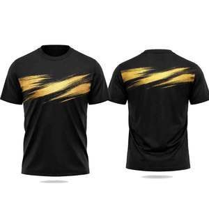 Camiseta de Punto Sólida Informal de Alta Calidad, Impresa con DTG, 100% Poliéster, 180 Gramos, Cuello Redondo, Manga Corta, Diseño Moderno - Product Image 1