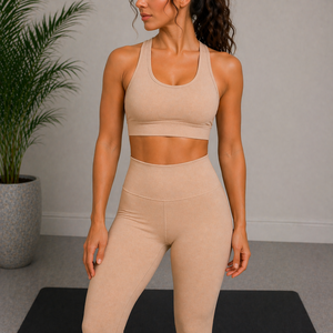 Wholesale Seamless Sportswear Active Wear Sports Bra and Leggings <b>Sets</b> Workout Fitness Wear <b>Yoga</b> <b>Sets</b> for Women - Product Image 1