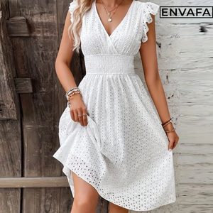Fabricante de Vestidos Personalizados, Vestido para Mujer, Vestido de Verano, Vestidos Midi para Damas, Vestido para Mujer, Suministro Directo de Fábrica al por Mayor - Product Image 3