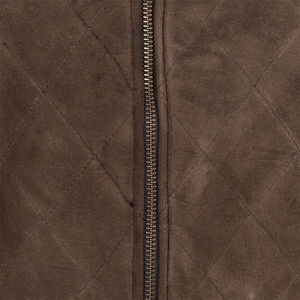 Nuevo Chaleco de Cuero para Mujer, Estilo Motero, con Cierre, Transpirable, Casual, de Alta Calidad, Cuero Genuino, Relleno de Poliéster, MOQ Bajo - Product Image 4