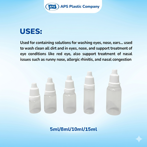 <b>White</b> PP Plastic Cylinder Bottle With Screw <b>Cap</b> For Cosmetic Use 3-20ml Lightweight Durable Packaging - Product Image 3