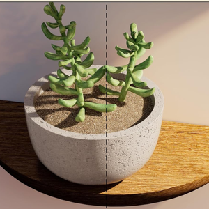 Estante de Pared Semicircular de Madera Tallada a Mano, Decoración Flotante de Madera Sólida para Sala de Estar y Salón - Product Image 5