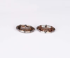 Nuevo Lote de 8.37 Quilates de Diamantes Cultivados en Laboratorio, Corte Ovalado, Color Marrón, Certificados por IGI, Par de Aretes Sueltos - Product Image 6