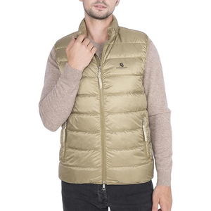 Men's Outdoor Puffer Vest Sleeveless Hooded Lightweight Autumn Warm Filled Waterproof Breathable Casual <b>Waistcoat</b> 2026 - Product Image 2