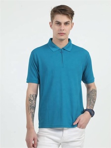 เสื้อยืดพรีเมี่ยมสำหรับผู้ชายเสื้อยืดผ้าฝ้ายสีพื้นสีน้ำตาลเข้มแบบกำหนดเอง - Product Image 4