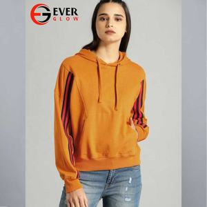 Sudaderas con Capucha de Manga Larga para Mujer, Tallas Grandes, con Logotipo Personalizado, Tela de Felpa, Precio Muy Bajo, Novedad 2022 - Product Image 1