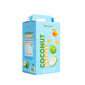OEM/ODM Agua de Coco 100% Pura y Fresca con Sabores a Naranja, Durian y Kumquat, Lata Esterilizada de 330 ml, Venta al por Mayor, Alta Calidad - Product Image 6