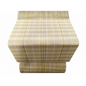 Rouleau de tissu tissé en PP recyclé, écologique, à motif à carreaux, pour sacs de courses, durable, laminé, résistant à l'eau - Product Image 1