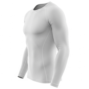2026 Arrival <b>Men's</b> <b>Compression</b> Gym Rash Guard Long Sleeve Fitness Sportswear Surfing Suit Breathable High Quality UPF50+ - Product Image 3