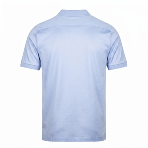 Camiseta Polo de Hombre de Alta Calidad, Lona Sólida Ecológica, Algodón Cómodo, Duradero y Elegante, Estilo Casual Urbano, Corte Ajustado, Nuevo Diseño - Product Image 2