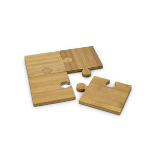 Sous-verres en bois réutilisables, design moderne, personnalisables, pour la décoration intérieure moderne - Product Image 3
