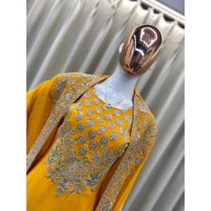 Hermosa ropa tradicional china de arriba abajo y encogimiento de hombros para ropa de fiesta - Product Image 2