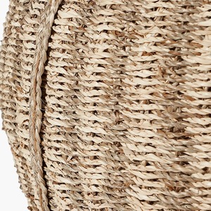 Cestas Redondas de Hierba Marina y Hojas de Palma con Asas, Juego de 3 Cestas de Almacenamiento Hechas a Mano en Vietnam - Product Image 5