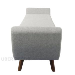 Amsi Japandi Inspired Mid Century Modern Flip Top Banc de rangement pour entrée et chambre à coucher Organisateur pour meubles de salon - Product Image 3