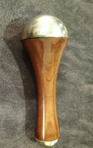 Bâton de massage ayurvédique en bois Kansa de qualité supérieure, double face, pour le soin des pieds, aux prix les plus bas - Product Image 4