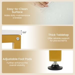 Consolle in Legno Stile Costiero Tradizionale da 99 cm con Stazione di Ricarica Integrata, Tavolo Stretto per Ingresso con Porte USB e Type-C - Product Image 6