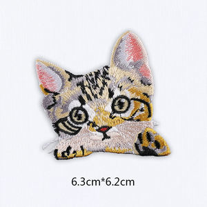 Wholesale Custom Embroidery Patches Iron On Mountain Graphic Badge 3D Embroidered Fabric Patch for Hats Bags <b>Jackets</b> Backpacks - Product Image 5