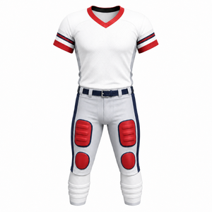 Premium Custom American Football Uniform Set High Quality Breathable Moisture Wicking Durable Fabric For Team Practice <b>Games</b> - Product Image 1