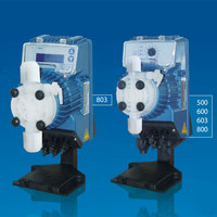 Pompe doseuse automatique SEKO AKL800 pour liquides acides, résistante à la corrosion avec tête en PVDF pour le traitement de l'eau, fabriquée en Italie