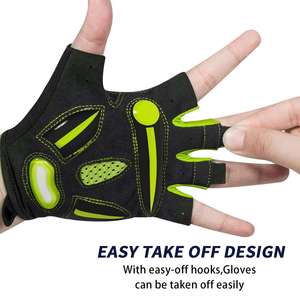 Guantes de Ciclismo Premium para Hombre y Mujer, con Acolchado de Gel de 5MM, para Bicicleta de Carretera, Bicicleta de Montaña, Motocicleta, Gimnasio, Deportes al Aire Libre - Product Image 1