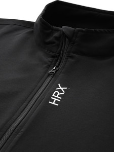Ensemble de survêtement décontracté noir pour homme, éco-responsable, avec fermeture éclair intégrale, respirant, en polyester, deux pièces, coupe classique, pour l'automne - Product Image 5