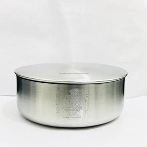 High Quality Stainless Steel large unique candle <b>Jar</b> 16 oz with brushed finish custom Logo & lid Metal <b>Empty</b> candle <b>Jar</b> & holder - Product Image 1