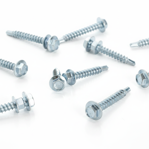 Hex Head Zinc Plated Carbon Steel <b>Screws</b> Coarse Thread Class 4.8 & 6.8 Inch Fasteners - Product Image 6