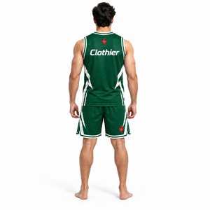 ชุดยูนิฟอร์มบาสเก็ตบอลแบบใหม่ปี 2026 ออกแบบเองได้ กางเกงขาสั้นเสื้อทีมระบายอากาศได้ดี สำหรับทุกเพศ พร้อมบริการ OEM - Product Image 2