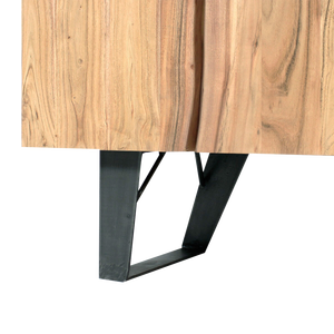 Aparador y Vitrina Vandana Radiant Sierra de Madera de Acacia y Metal - Productos - Product Image 3