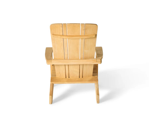 Chaise longue d'extérieur classique en teck massif avec accoudoirs larges et dossier à lattes pour jardin, patio, hôtel ou complexe hôtelier - Product Image 4