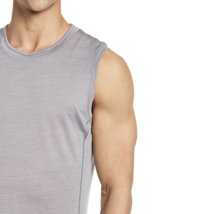 เสื้อกล้ามออกกำลังกายผู้ชายผ้าฝ้าย100% น้ำหนักเบาระบายอากาศได้ดี - Product Image 4