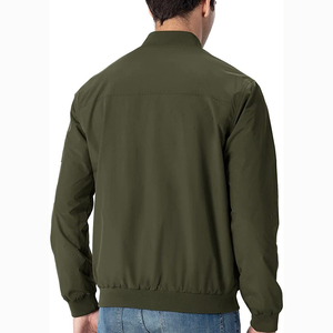Chaqueta bomber para hombre de talla grande, estilo nuevo, ajustada, altamente recomendada, de buena calidad, al por mayor. - Product Image 4