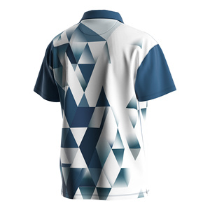 Custom Pickleball Polo Shirt Mens Fast Dry Lightweight Sportswear Easy Care Athletic Tennis Golf Jersey Team Name Number Shirts - Product Image 6