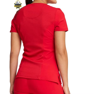 ชุดสครับแพทย์ผู้หญิง ANSIS STAR INDUSTRIES ขายดี ผ้าถัก ระบายอากาศได้ดี ยืดหยุ่น ใช้ได้ทั้งชายและหญิง เหมาะสำหรับโรงพยาบาล รับสั่งทำตามแบบ - Product Image 2