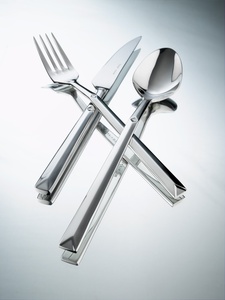 Ensemble de couverts en acier inoxydable de luxe, vaisselle haut de gamme pour hôtel, restaurant, banquet, traiteur et usage domestique - Product Image 1