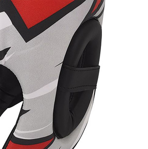 Protector de Cabeza de Boxeo de Cuero de Alta Calidad con Diseño Personalizado, Color Personalizado, Unisex, Duradero, Transpirable, Acolchado Suave, Ajustable con Cierre de Gancho y Bucle - Product Image 6