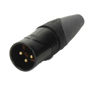Conector XLR macho con carcasa de aleación de zinc para aplicaciones de energía - Product Image 1