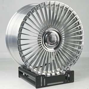 Rines Bku Forjados para Range Rover L405 L460 L494 Sport Vogue <span class=keywords><strong>Velar</strong></span> Evoque 23 24 Pulgadas, Pulidos, Aleación 6061 T6, 5x120 - Product Image 5