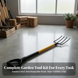 Trendy Two Piece Metal <b>Gardening</b> <b>Tool</b> <b>Set</b> for Outdoor Planting - Product Image 6
