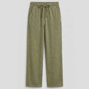 ชุดเซ็ต 2 ชิ้น เสื้อครอป กางเกงขายาว ผ้าฟลีซเนื้อนุ่ม 100% ผ้าฝ้าย สำหรับผู้หญิง ไซส์พลัส สวมใส่สบายๆ ออกกำลังกายได้ เหมาะกับฤดูหนาว - Product Image 6