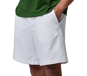 Mens <b>White</b> Performance Golf Shorts – Lightweight Stretch Golf Wear for Sports & Casual Use - Product Image 6