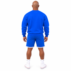Sweat-shirt à col rond pour homme Phi Beta Sigma bleu royal avec imprimé graphique blanc Brotherhood, pull à manches longues et motif 1914 assorti - Product Image 2
