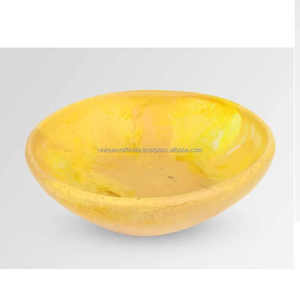 Cuenco de sopa de mármol ecológico personalizado hecho a mano artesanías de resina con nuevo diseño Popular producto personalizado - Product Image 4