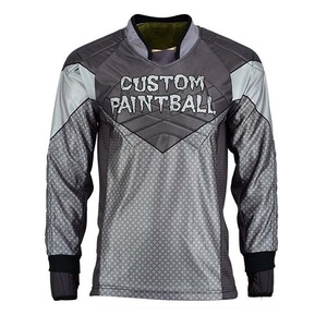 Camiseta de paintball sublimada de construcción ligera, de poliéster y spandex, de manga larga, para juegos de tiro al aire libre. - Product Image 1