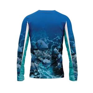Camiseta de Pesca de Alto Rendimiento Unisex, Estampada, Ventilada, Manga Larga, Protección Solar UPF 50, Impermeable, Secado Rápido, Malla Refrigerante, Tallas Grandes - Product Image 5